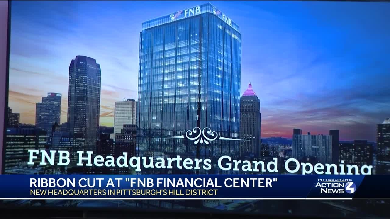 Pittsburgh's newest skyscraper, FNB Financial Center, celebrates grand opening