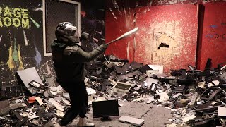 Smash Away Your Stress at Chicago’s Only Rage Room