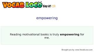Video thumbnail for empowering