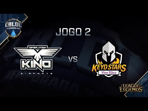Kino x Keyd (SS - Jogo 2) CBLoL 2016 - 1ª Etapa