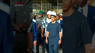 Download lagu FCT Minister Wike on inspection in company of his son. #politics #trendingshorts mp3