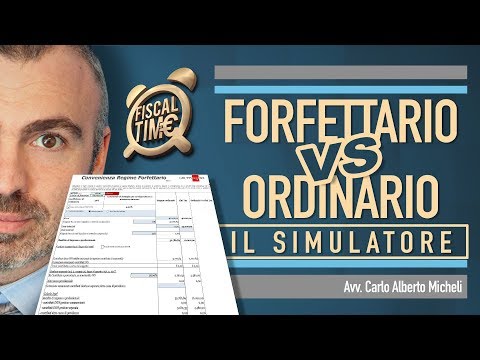 , title : 'FORFETTARIO VS ORDINARIO -  Calcolo al Simulatore'