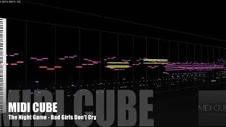 【MIDI Full Cover】  The Night Game - Bad Girls Don't Cry | MIDI CUBE