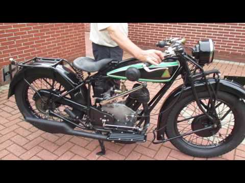 D-RAD R9 Oldtimer Motorrad Start Antique Veteran Motorcycle