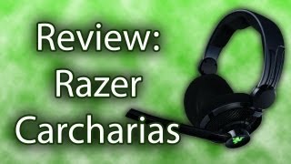 Video thumbnail for Review: Razer Carcharias Headset 2013 & Microphone Test by Cloud Bite