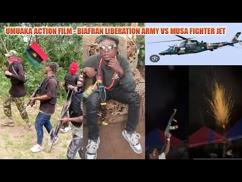 PELÍCULA DE ACCIÓN UMUAKA - CHICOS DE LA LIBERACIÓN DE BIAFRAN CONTRA CHICOS MUSA AVIÓN DE COMBAT...