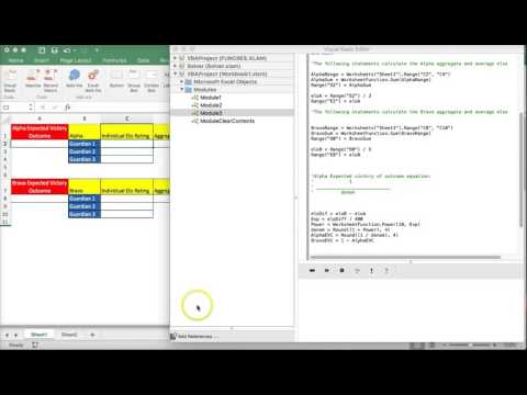 Calculating an equation on Macbook VBA Excel 2016 (Part 3 of 3)