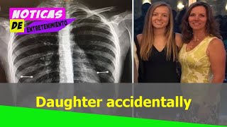 Daughter accidentally reveals her secret piercings to her mum… via an X-ray