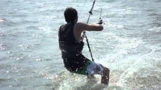 preview picture of video 'Kitesurfing On Sullivan's Island-July 1, 2012'