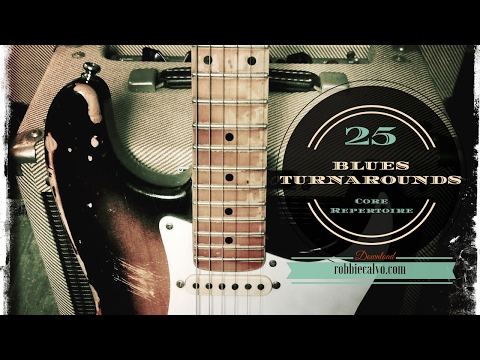 ROBBIE CALVO - 25 BLUES TURNAROUNDS