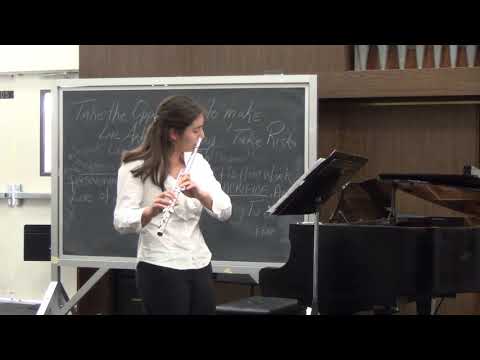 Petunia Rizo: J. Ibert - Piece pour flute seule