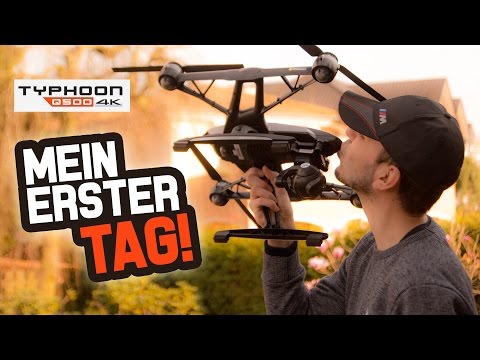 Q500 4K Camera Drone - MY FIRST DAY!