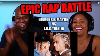 Hilarious Reaction To J. R. R. Tolkien vs George R. R. Martin. Epic Rap Battles of History