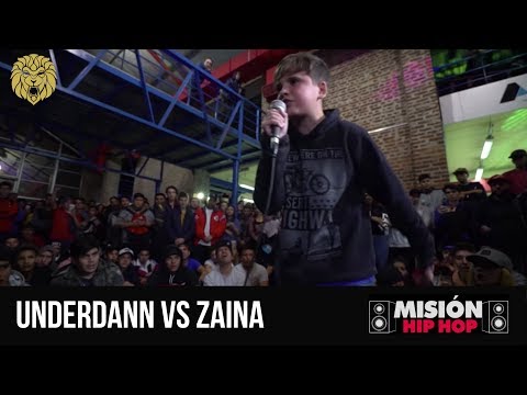 UNDERDANN vs ZAINA - 4° De Final - MISION HIP HOP - El Campeonato Fecha 1°