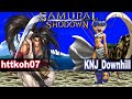 Samsho Httkoh07 Haohmaru Vs KNJ Downhill Mina Samurai Shodown