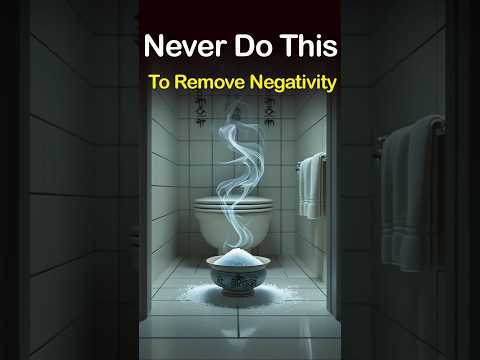 "Don’t Use Salt to Remove Negativity in Bathroom ❌" | #vastu #vastutips #vastushastra #remedies