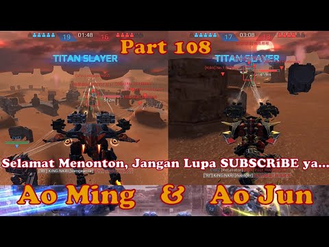 WAR ROBOT Ao Ming & Ao Jun Part 108, DUEL MAUT 2020 || GAMER INDONESIA