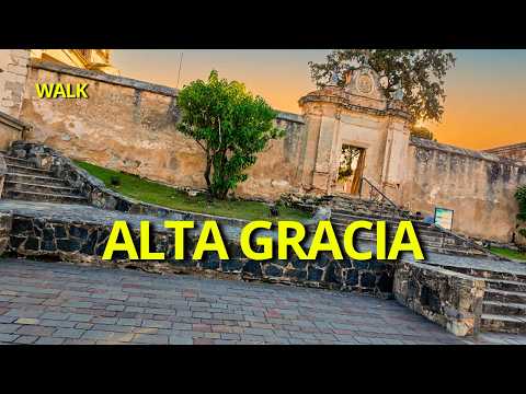 Alta Gracia Cordoba Un Paseo por la Historia Jesuita | Walking Tour en 4K