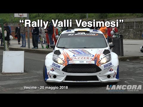 Vesime -  Rally Valli Vesimesi 2018 alcune immagini della partenza