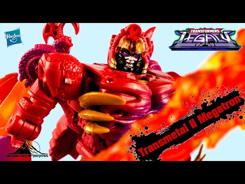 TRANSFORMERS Legacy Leader Class TRANSMETAL II MEGATRON Video Review