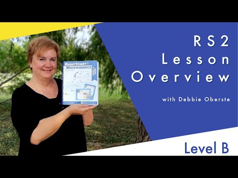 RS2 Level B Overview: Lessons 1 to 4