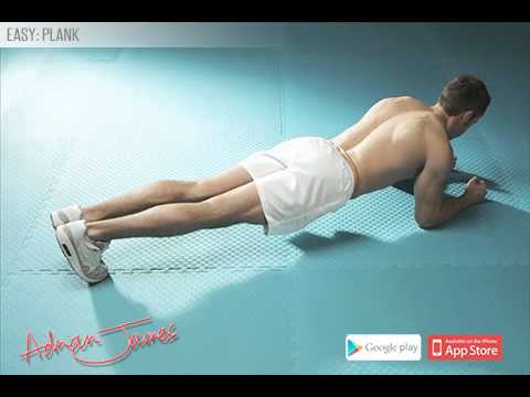 Adrian James 6 Pack Abs Workout - Plank