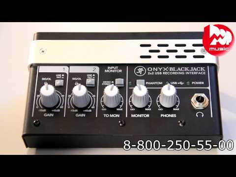Аудио-интерфейс MACKIE ONYX BLACKJACK