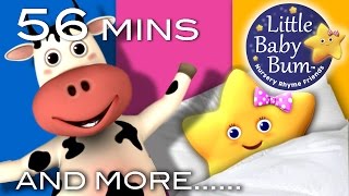 Ten In The Bed  & More Classic Children's Rhymes! | 56 Minutes Long | from LittleBabyBum