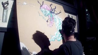 LIVE ART by CVB DESIGNS  The World Bar  18th September 2014