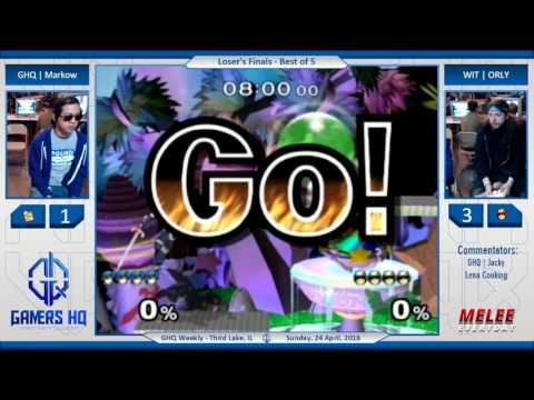 GHQ Weekly [4/24/16] - WIT | ORLY (C. Falcon) vs. GHQ | Markow (Fox) - SSBM - Losers Finals