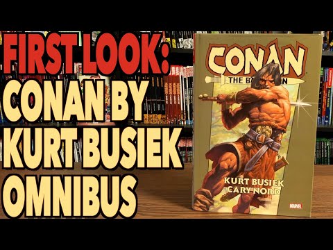 FIRST LOOK:  Conan the Barbarian by Kurt Busiek Omnibus!