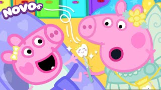 Peppa Pig Português Brasil 🦷  Primeiro Dentinho 🥹  NOVO Contos da Peppa Pig