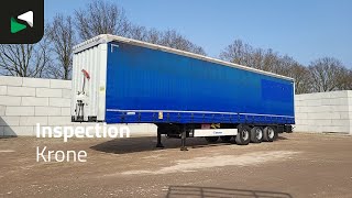 Semi-reboque com cortina lateral Krone SD 3 axles Sliding Roof Anti vandalism a venda - Imagem 4 | Autoline BR Semi-reboque com cortina lateral Krone SD 3 axles Sliding Roof Anti vandalism | Imagem 4 - Autoline