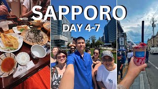 🤰🏻BABYMOON IN JAPAN DAY 4-7 🇯🇵🍤Sapporo JR Tower Food, Otaru Beach, Sakaimachi & Nikka Whisky🥃
