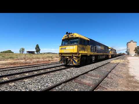 NR40 & NR29 at Bogan Gate NSW.  Wed 05th Jan 2022