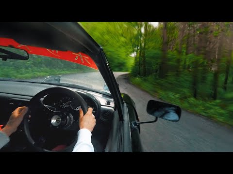 POV | NA MX5 Miata 1.8  wet Touge drift