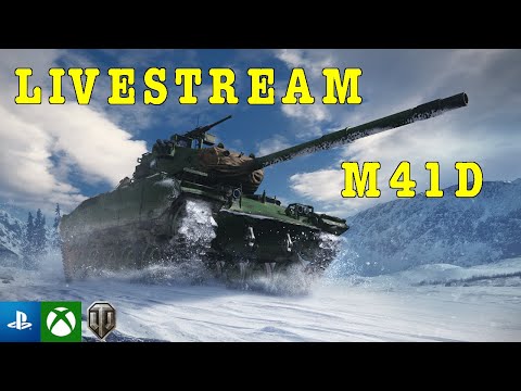 | The M41D Livestream | World of Tanks Console |