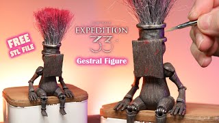I 3D Sculpted Noco a Gestral from Clair Obscur Expedition 33 - Free stl file - Game of the Year RPG