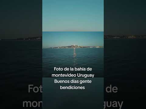 #uruguay #amanecer #video #bahia #puerto #montevideo #paisajes #foto