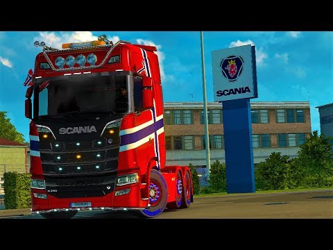 The New Generation Scania S (Euro Truck Simulator 2 Multiplayer)