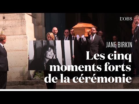 Jane Birkin : ses obsèques résumées en 2 minutes