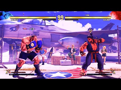 Balrog vs Shin Akuma (Hardest) Street Fighter 5.| Epic Battle