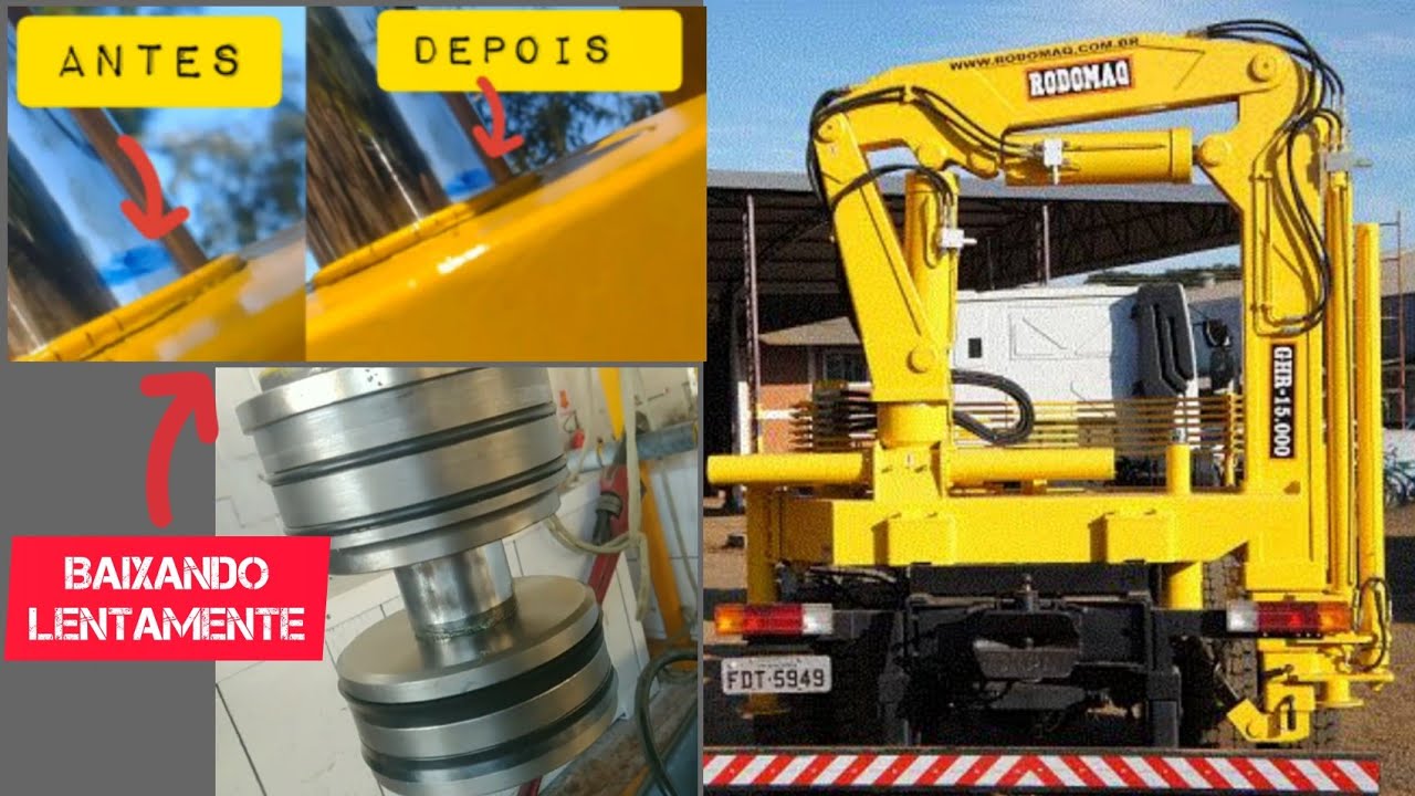 FUGA INTERNA NO CILINDRO | Problema resolvido!