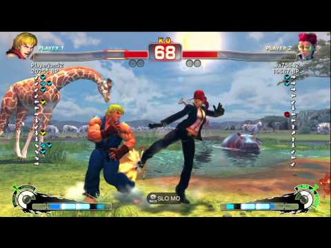 Playerjun52 [Ken] vs Haitani [Viper] SSF4 Japanese Online Ranked Matches - TRUE-HD