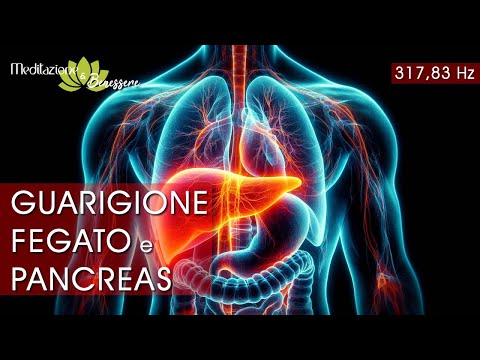 Guarigione Fegato e Pancreas 317,83 Hz | Sblocco e Riequilibrio Terzo Chakra