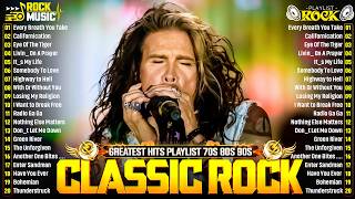 Classic Rock Songs 70s 80s 90s Full Album🎶 Guns N' Roses, ACDC, Bon Jovi, Metallica, Nirvana, Queen MQDEFAULT Thumbnail