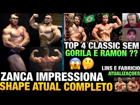 ZANCA SHAPE COMPLETO - RAMON E GORILA FORA DO TOP 4 ? MARINS OPINA - LINS SHAPE ATUAL E MAIS