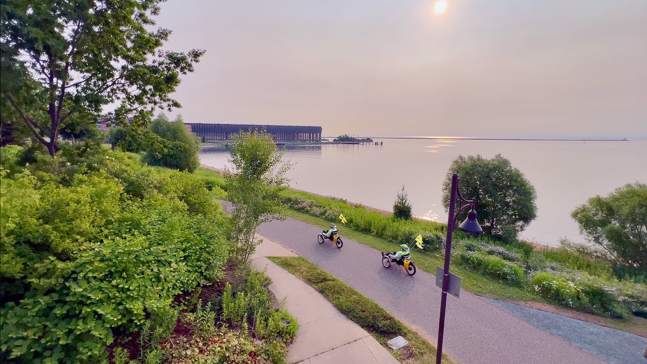 Recumbent Trikes on the Marquette (MI) Multi Use Path