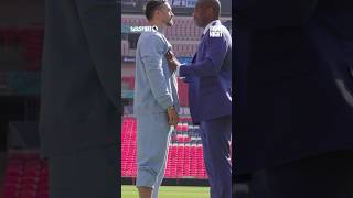 Daniel Dubois Shoves Oleksandr Usyk In Their First Face-Off 👀🔥