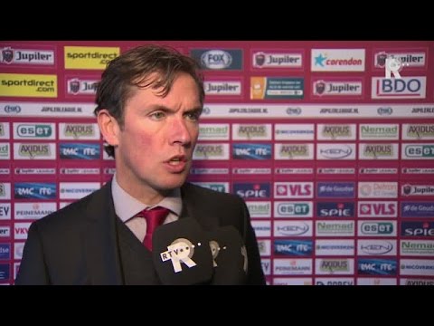 Sparta-trainer Alex Pastoor na nieuwe zege op eigen veld